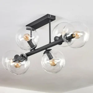 hofstein Gastor Plafonnier, Boule lumineuse Clair, 6 lumières* Lampes En Verre