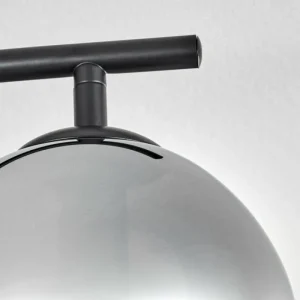 hofstein Gastor Plafonnier Chrome, Fumé, 4 lumières* Lampes Modernes