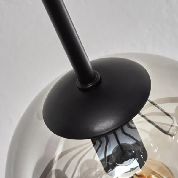 hofstein Gastor Plafonnier Fumé, 12 lumières* Lampes Modernes