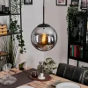 hofstein Gastor Suspension, Boule lumineuse 25 cm Fumé, 1 lumière* Lampes Modernes