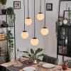 hofstein Gastor Suspension, Boule lumineuse, Suspension Blanc, 5 lumières* Lampes En Verre