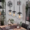 hofstein Gastor Suspension, Boule lumineuse Clair, 3 lumières* Lampes En Verre