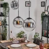 hofstein Gastor Suspension, Boule lumineuse Noir, 2 lumières* Lampes Modernes