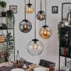 hofstein Gastor Suspension, Boule lumineuse 45 cm Noir, 5 lumières* Lampes Modernes