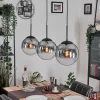 hofstein Gastor Suspension, Boule lumineuse Noir, 3 lumières* Lampes Modernes