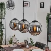 hofstein Gastor Suspension, Boule lumineuse, Suspension Fumé, 3 lumières* Lampes Modernes