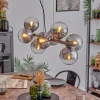 hofstein Gastor Suspension, Boule lumineuse, Suspension Clair, Fumé, 8 lumières* Lampes Modernes