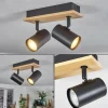 hofstein Gesteira Plafonnier, Spot de plafond Écru, Noir, 2 lumières* Lampes Modernes