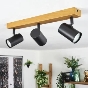 hofstein Gesteira Plafonnier, Spot de plafond Écru, Noir, 3 lumières* Lampes Modernes