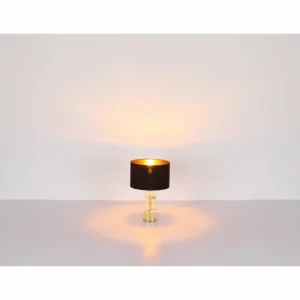 Luminaires Globo Lighting Ginko Lampe à poser Laiton, Transparent, 1 lumière* Lampes En Verre
