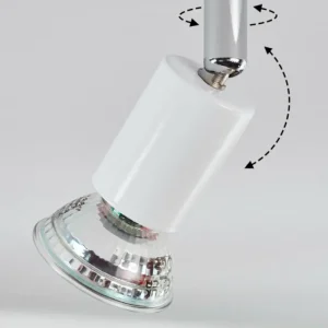 hofstein Gjedso Plafonnier, Spot de plafond LED Blanc, 1 lumière* Lampes Modernes