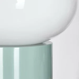 hofstein Godrie Lampe à poser Turquoise, 1 lumière* Lampes En Verre