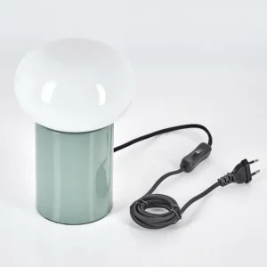 hofstein Godrie Lampe à poser Turquoise, 1 lumière* Lampes En Verre