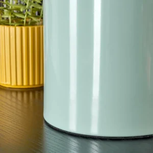 hofstein Godrie Lampe à poser Turquoise, 1 lumière* Lampes En Verre