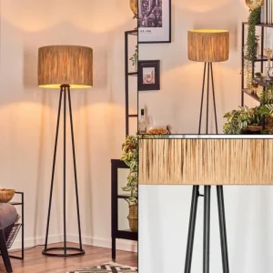 hofstein Granja Lampadaire Noir, 1 lumière* Lampes Modernes