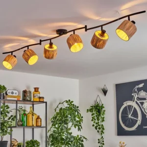hofstein Granja Plafonnier Noir, 6 lumières* Lampes Modernes