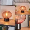 hofstein Gualtar Lampe à poser Noir, 1 lumière* Lampes En Verre