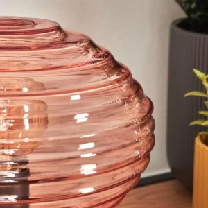 hofstein Gualtar Lampe à poser Noir, 1 lumière* Lampes En Verre