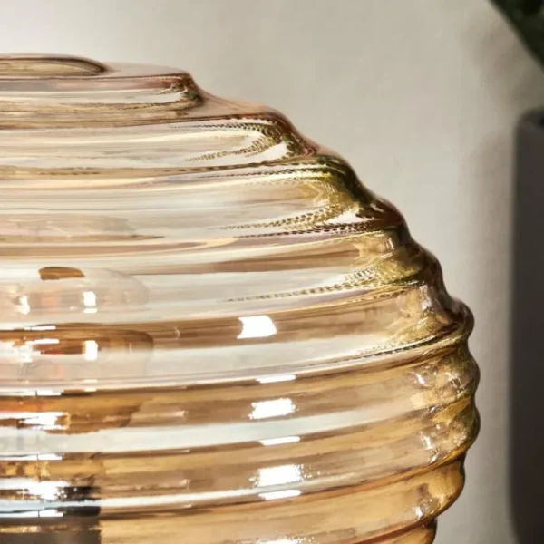 hofstein Gualtar Lampe à poser Noir, 1 lumière* Lampes En Verre