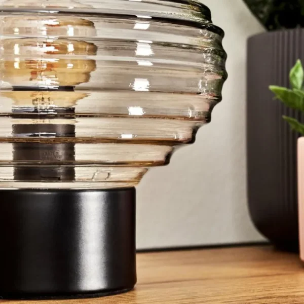 hofstein Gualtar Lampe à poser Noir, 1 lumière* Lampes Modernes