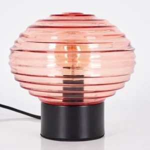 hofstein Gualtar Lampe à poser Noir, 1 lumière* Lampes En Verre