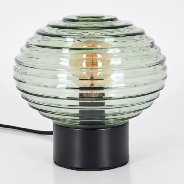 hofstein Gualtar Lampe à poser Noir, 1 lumière* Lampes En Verre