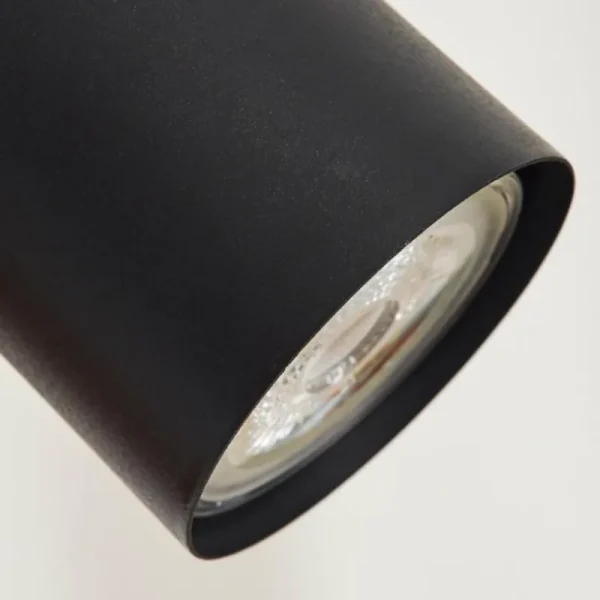 hofstein Guardais Applique murale, Spot mural Brun, Couleur bois, Noir, 1 lumière* Lampes Modernes