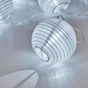 hofstein Guirlande solaire Redding LED Blanc, 10 lumières* Lampes Modernes