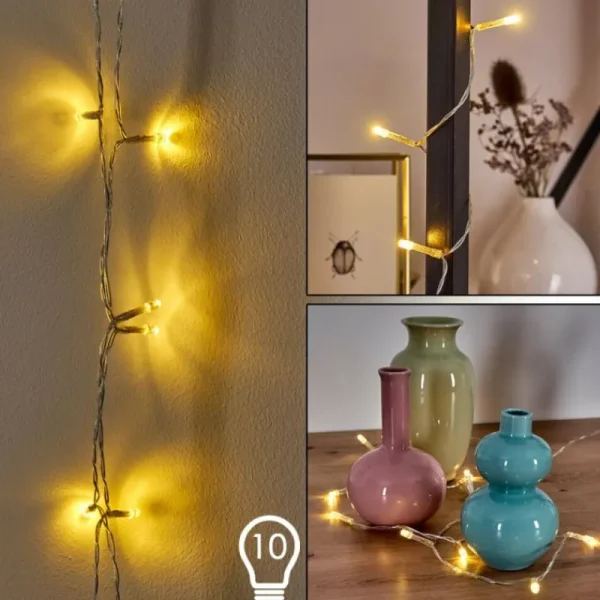 hofstein Guirlande Sondrio LED, 10 lumières* Lampes Modernes