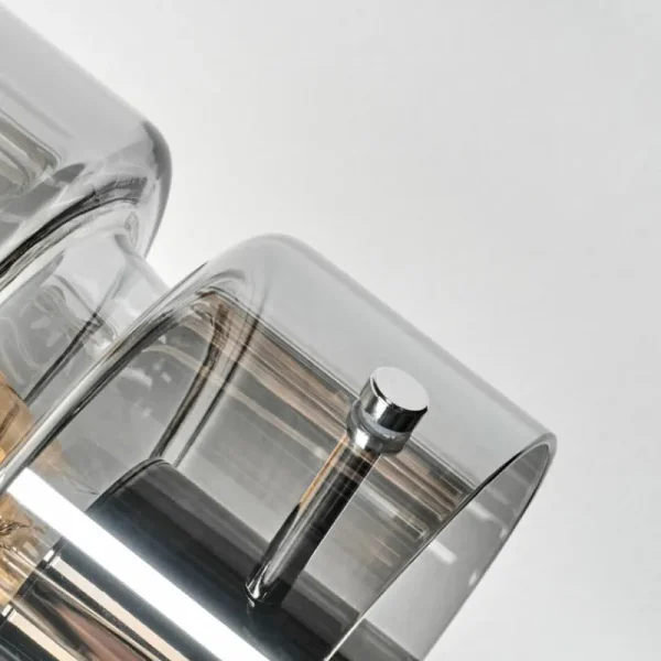 hofstein Hasvik Lampe de bureau, Lampe à poser, Liseuse Chrome, Noir, 1 lumière* Lampes Modernes