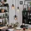 hofstein Hasvik Suspension, Suspension Chrome, Noir, 3 lumières* Lampes Modernes