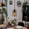 hofstein Hasvik Suspension, Suspension Chrome, Noir, 1 lumière* Lampes Modernes