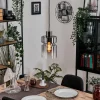 hofstein Hasvik Suspension, Suspension Chrome, Noir, 1 lumière* Lampes Modernes