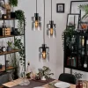 hofstein Hasvik Suspension, Suspension Chrome, Noir, 3 lumières* Lampes Modernes