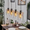 hofstein Hasvik Suspension, Suspension Ambre, Clair, 4 lumières* Lampes En Verre