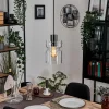 hofstein Hasvik Suspension, Suspension Chrome, Noir, 1 lumière* Lampes En Verre