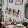 hofstein Hasvik Suspension, Suspension Chrome, Fumé, 4 lumières* Lampes Modernes