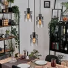 hofstein Hasvik Suspension, Suspension Chrome, Noir, 3 lumières* Lampes Modernes