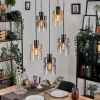 hofstein Hasvik Suspension, Suspension Chrome, Noir, 5 lumières* Lampes Modernes