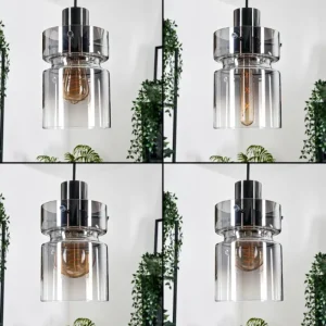 hofstein Hasvik Suspension, Suspension Noir, 5 lumières* Lampes Modernes