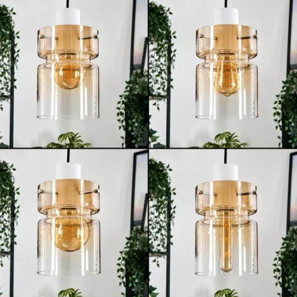 hofstein Hasvik Suspension, Suspension Blanc, 3 lumières* Lampes Modernes