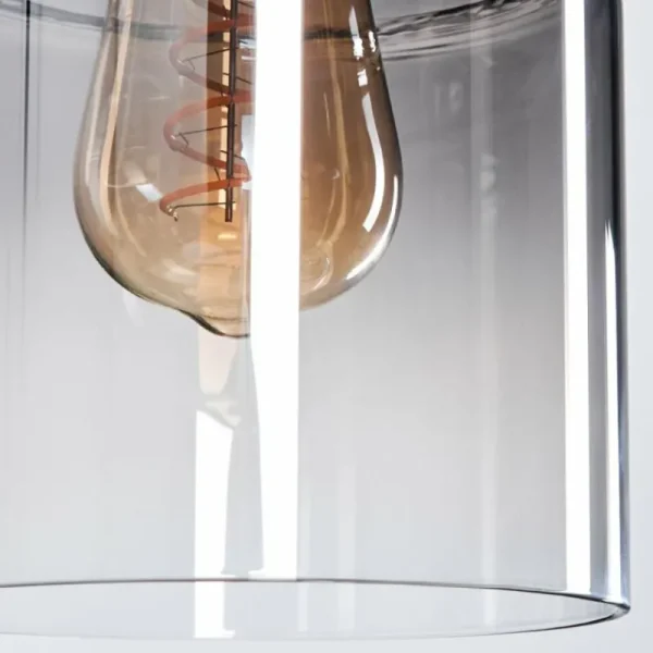 hofstein Hasvik Suspension, Suspension Chrome, Noir, 5 lumières* Lampes Modernes