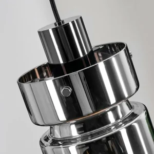 hofstein Hasvik Suspension, Suspension Chrome, Noir, 3 lumières* Lampes Modernes