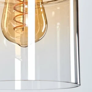 hofstein Hasvik Suspension, Suspension Chrome, Noir, 5 lumières* Lampes Modernes