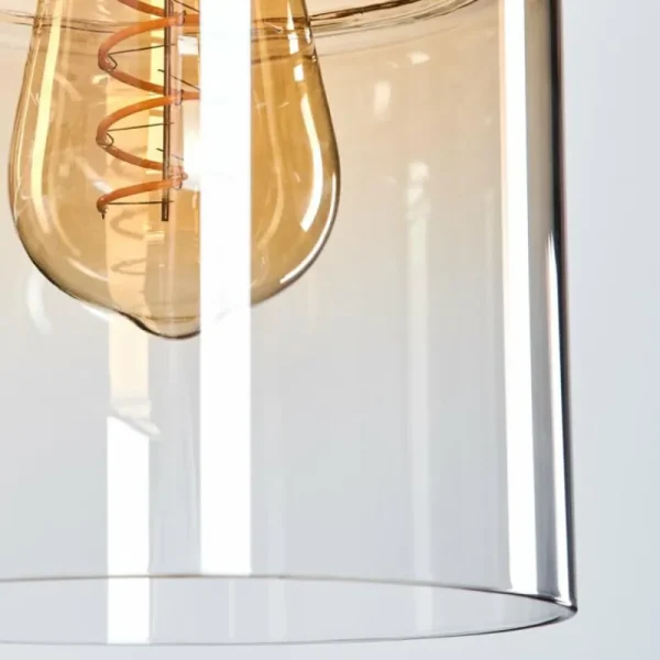 hofstein Hasvik Suspension, Suspension Chrome, Noir, 5 lumières* Lampes Modernes