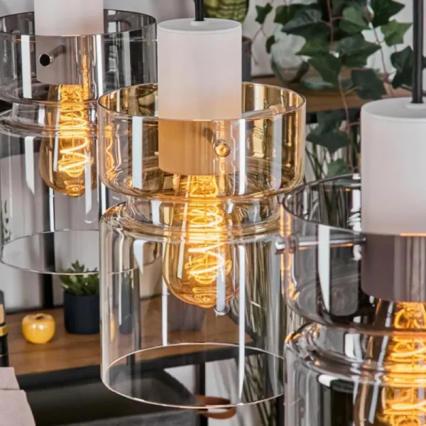 hofstein Hasvik Suspension, Suspension Blanc, 3 lumières* Lampes Modernes