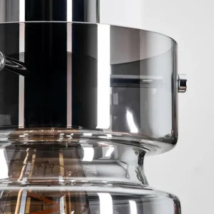 hofstein Hasvik Suspension, Suspension Chrome, Noir, 1 lumière* Lampes Modernes