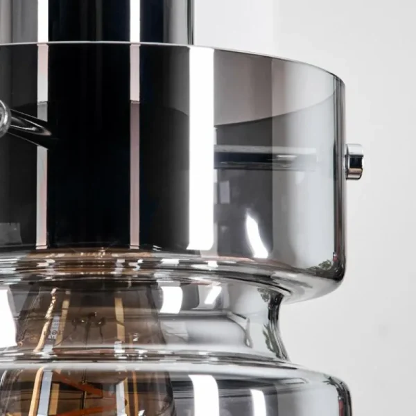 hofstein Hasvik Suspension, Suspension Chrome, Noir, 1 lumière* Lampes Modernes