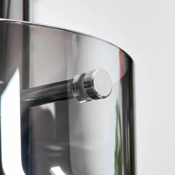 hofstein Hasvik Suspension, Suspension Chrome, Noir, 3 lumières* Lampes Modernes