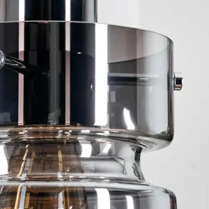 hofstein Hasvik Suspension, Suspension Chrome, Noir, 5 lumières* Lampes Modernes